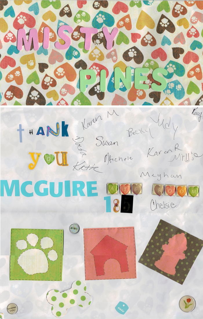 Thank you from McGuire Memorial Nursing Home